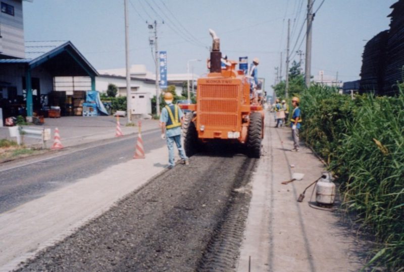 写真：施工状況